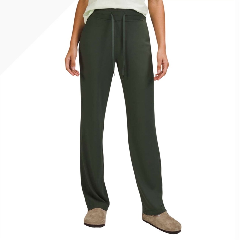 Lululemon Ready to Rulu Straight-Leg High-Rise Pant Smoked Spruce, Size 2